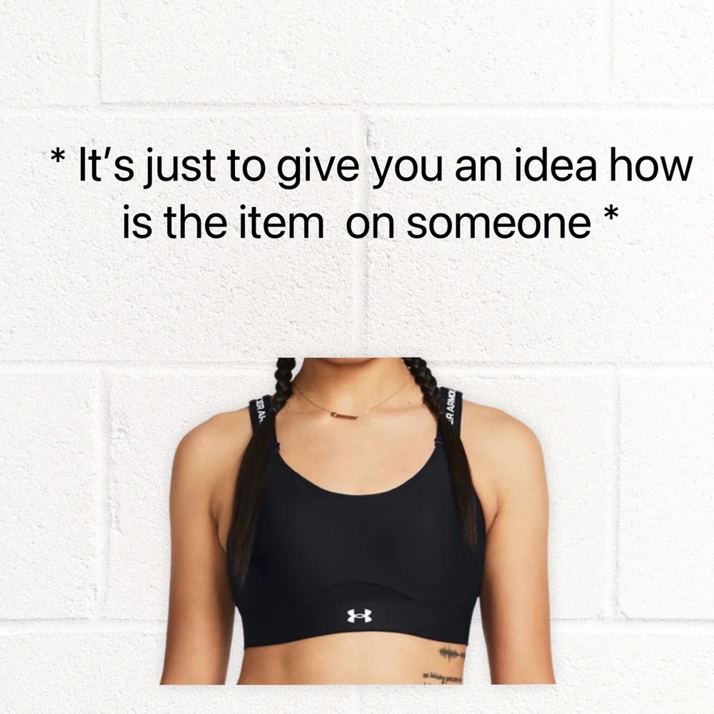 🇺🇸👌VGUC UNDER ARMOUR | 38C | Infinity sport bra orange good support - Picture 10 of 16